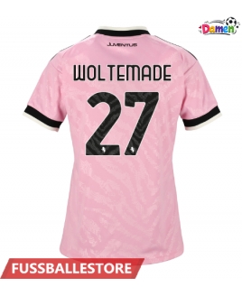 Günstige Juventus Nick Woltemade #27 Auswärtstrikot Damen 2026-27 Kurzarm